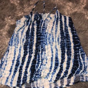 cute cross strapped tank